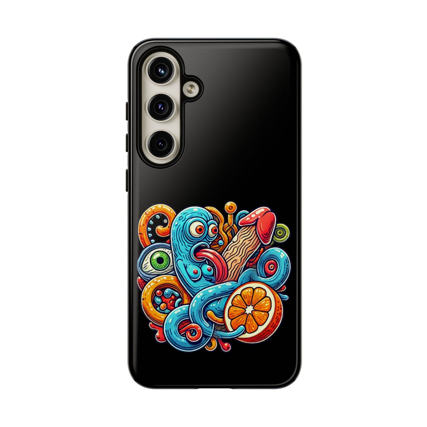Octopus Surf Phone Case — Colorful Nautical Art Protective Phone Cover