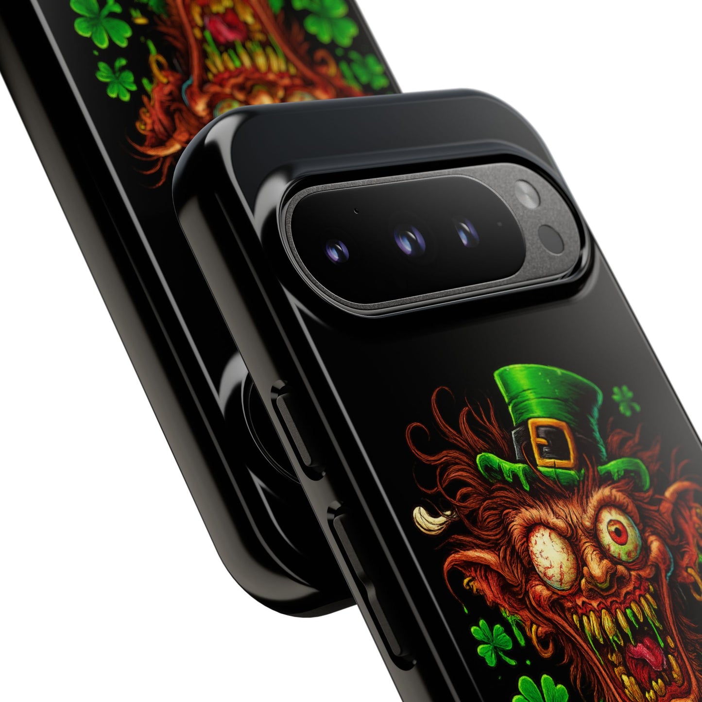 Radioactive Leprechaun Phone Case — "This Ain't Green, It's Radioactive Regret"