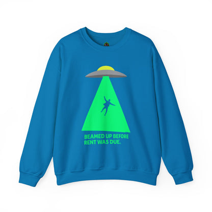 Beamed Up Rent-Dodger Crewneck Sweatshirt