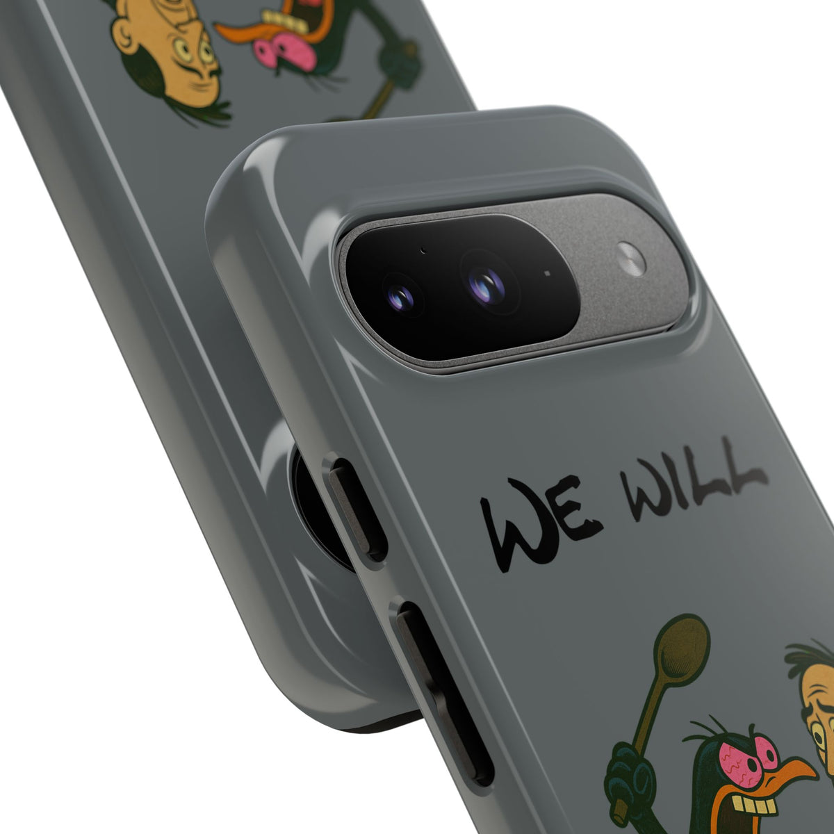 Phone Case - "We Will Resist" Cartoon Protest Design