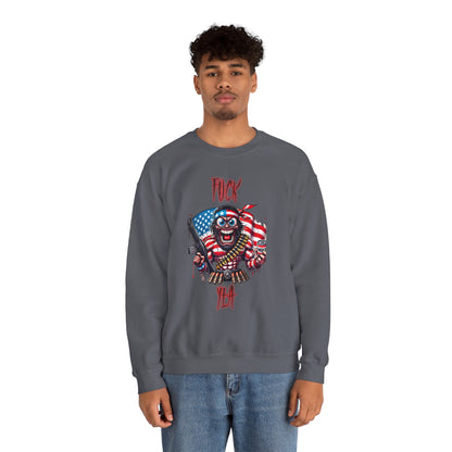 Patriotic Savage "F*** Yea" Crewneck