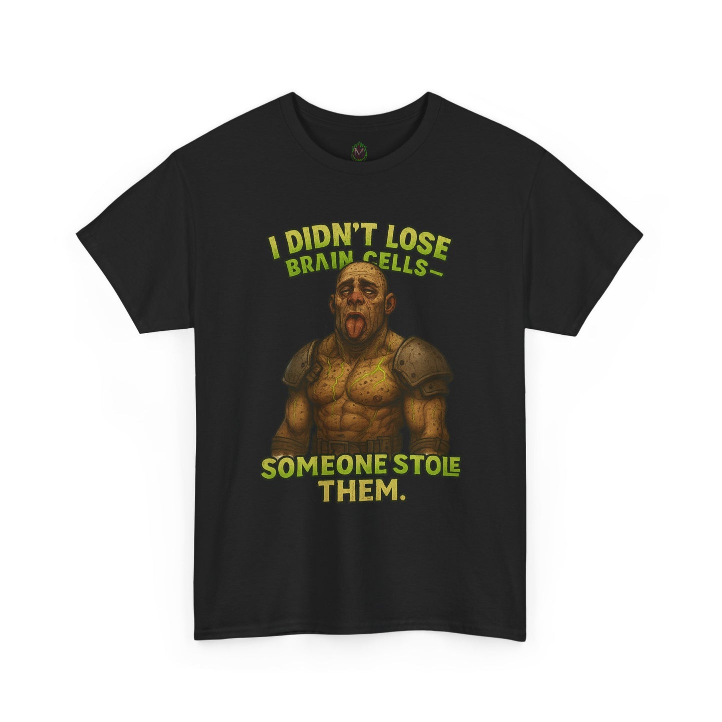 Funny Fantasy Mugling T-Shirt — “I Didn’t Lose Bracers, Someone Stole Them” Graphic Tee