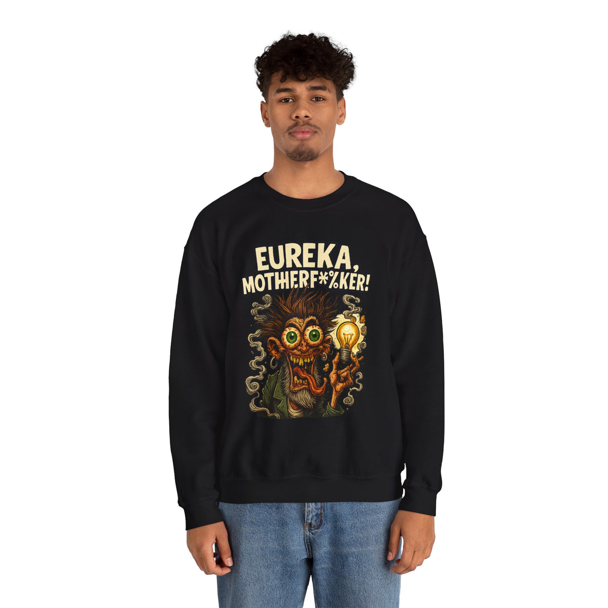 Eureka Mad Scientist Crewneck