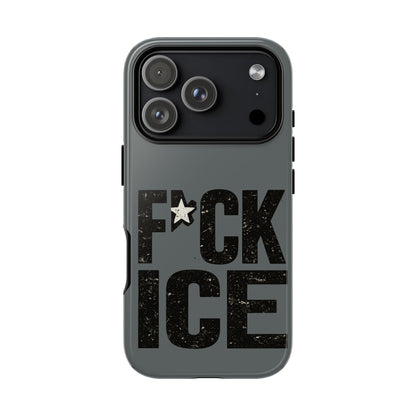 Phone Case — “F*CK ICE” Bold Protest Protective Case