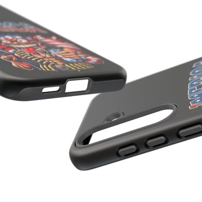 'MERICA Patriotic Phone Case — American Flag Madman Design