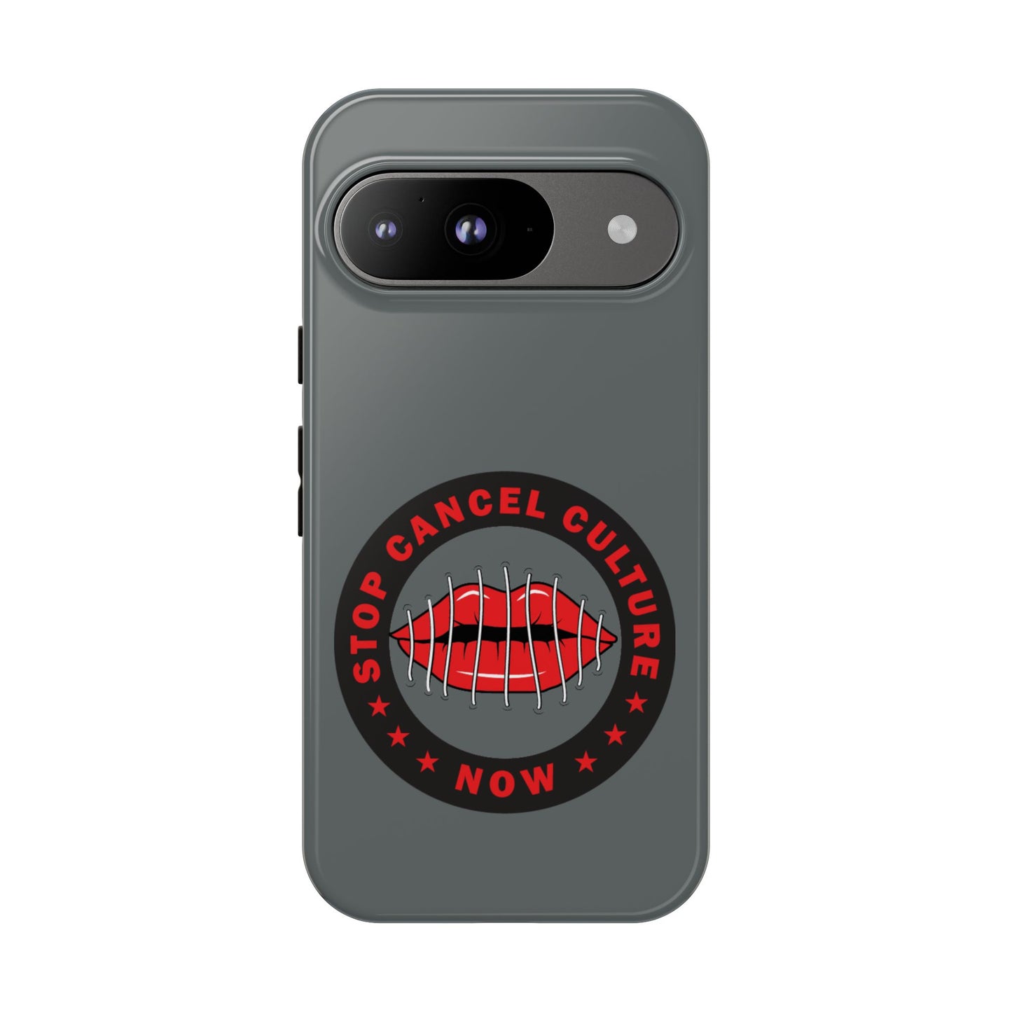 Phone Case — "Stop Cancel Culture Now" Graphic Tough Protective Case