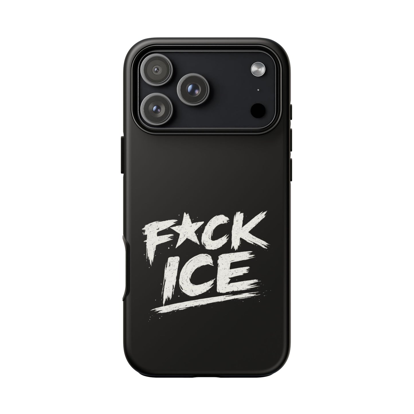 Phone Case — “F*ck Ice” Bold Protest Graphic Protective Case