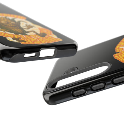 Corny Horror Phone Case - “Kernel of Truth, Completely Insane” Retro Corn Monster