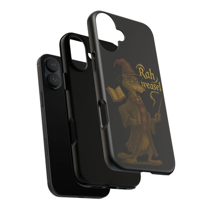 Rah Weasel Wizard Phone Case — Cute Fantasy Magical Creature iPhone Cover