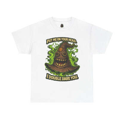 Cursed Sorting Hat T-Shirt | Put Me On Your Head, I Double Dare You