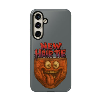 Phone Case — 'New Hairte' Funny Grinning Tongue-Out Monster Design