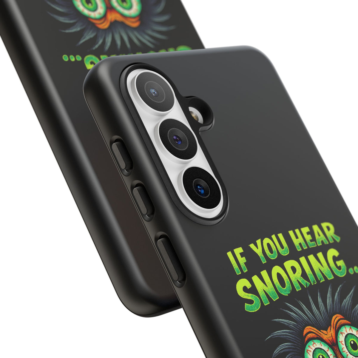 Funny 'If You Hear Snoring... That's Just My Last Brain Cell Dying' Phone Case