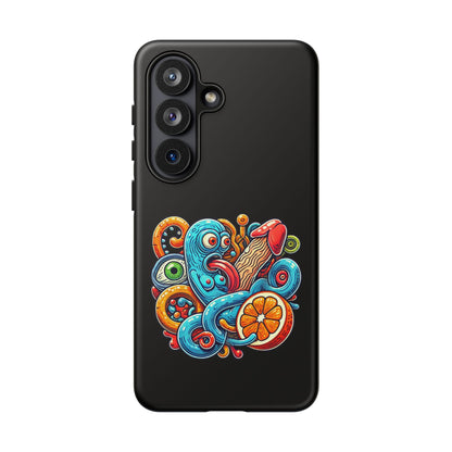 Octopus Surf Phone Case — Colorful Nautical Art Protective Phone Cover