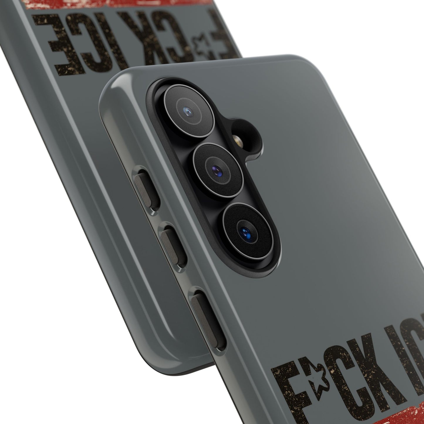 Phone Case - "F*CK ICE" Distressed Protest Design