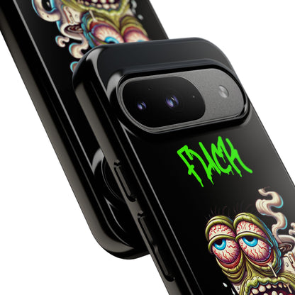 Phone Case — "F*** Monday" Grotesque Coffee Monster Shock Art