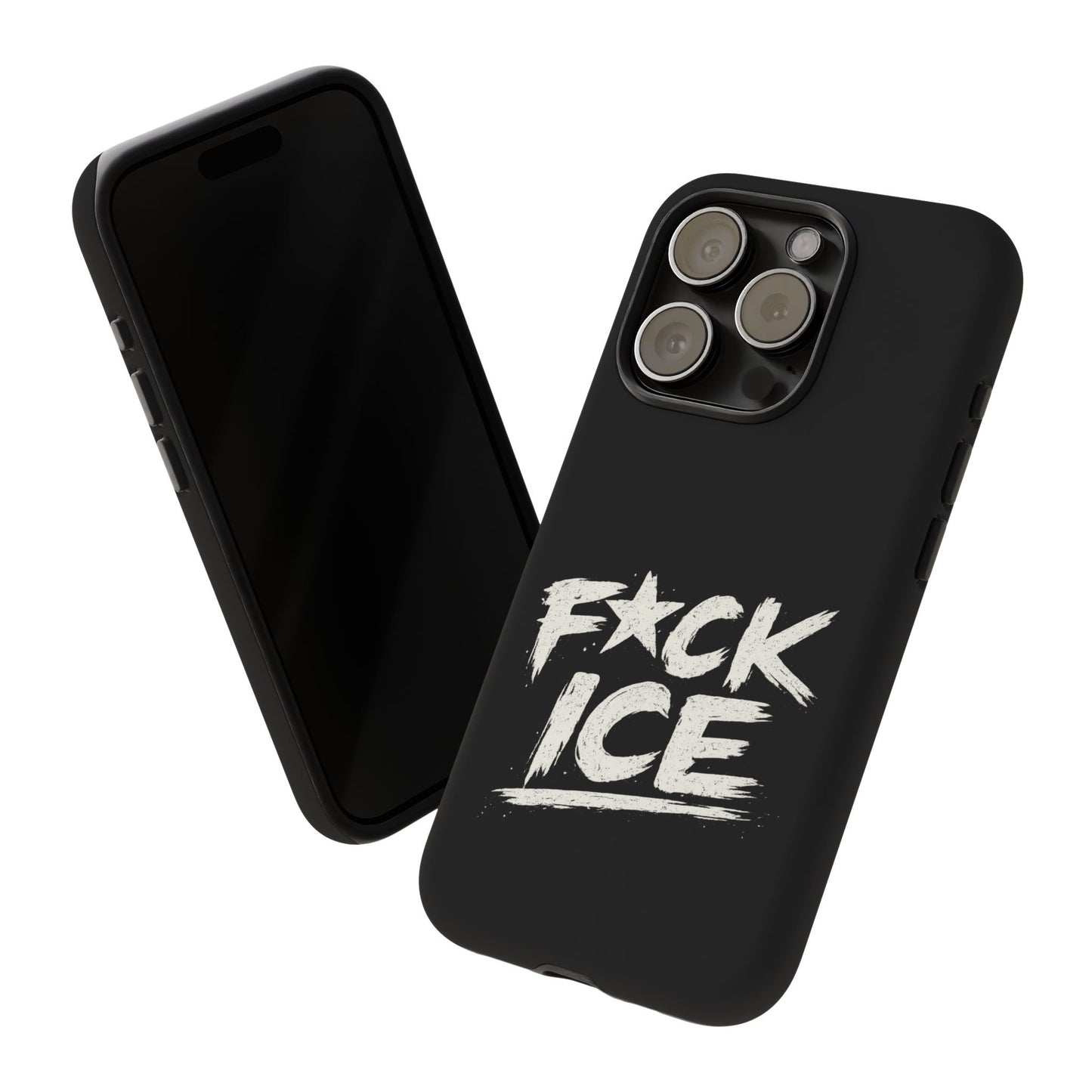 Phone Case — “F*ck Ice” Bold Protest Graphic Protective Case