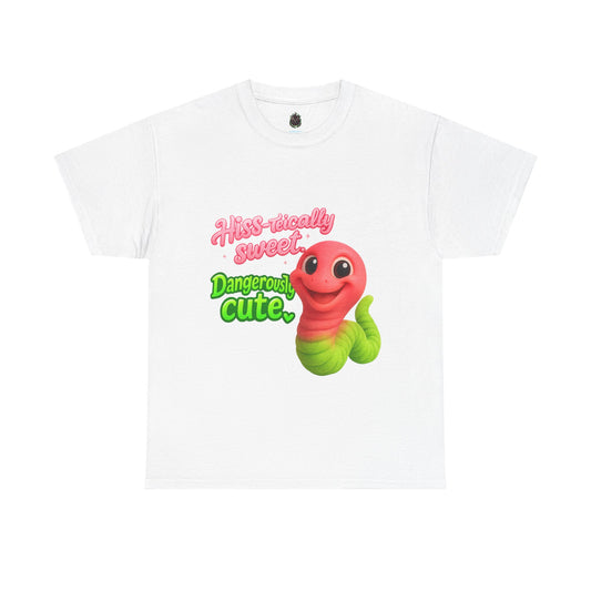 Hiss-terically Sweet – Dangerously Cute Snake T-Shirt