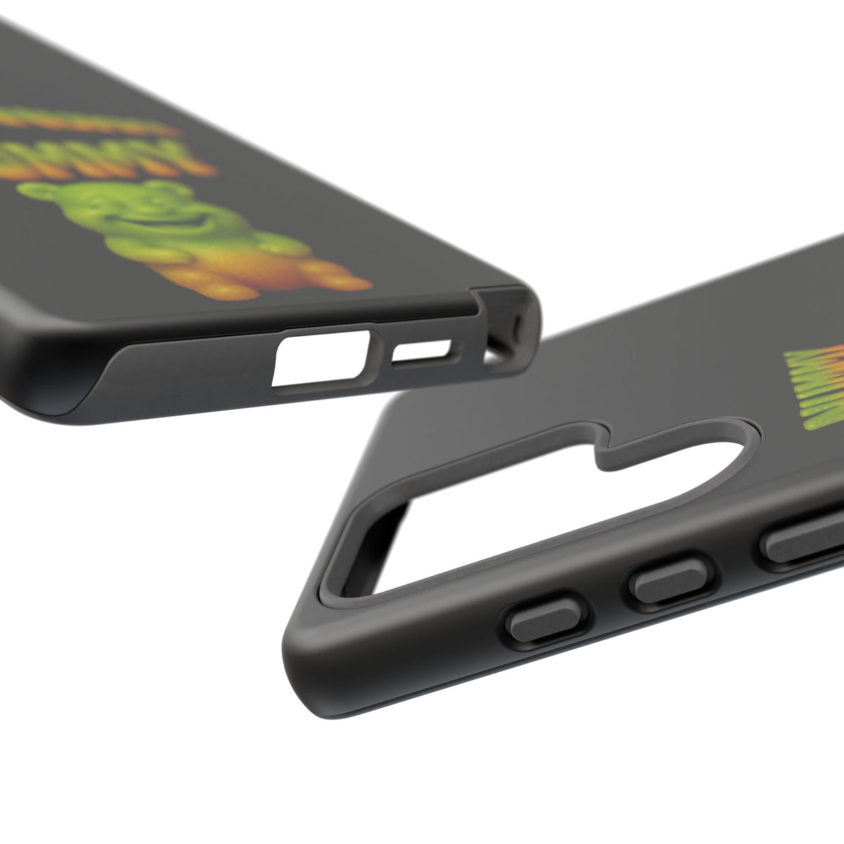 Nummy Gummy Phone Case — Cute Retro Green Gummy Bear Protective Case