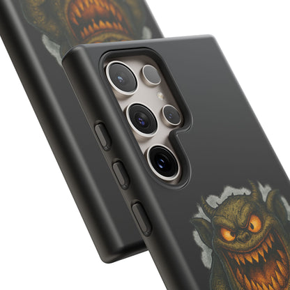 Phone Case — "Got Monsters Under Your Bed? I Trained Them." Funny Monster Protective Cover