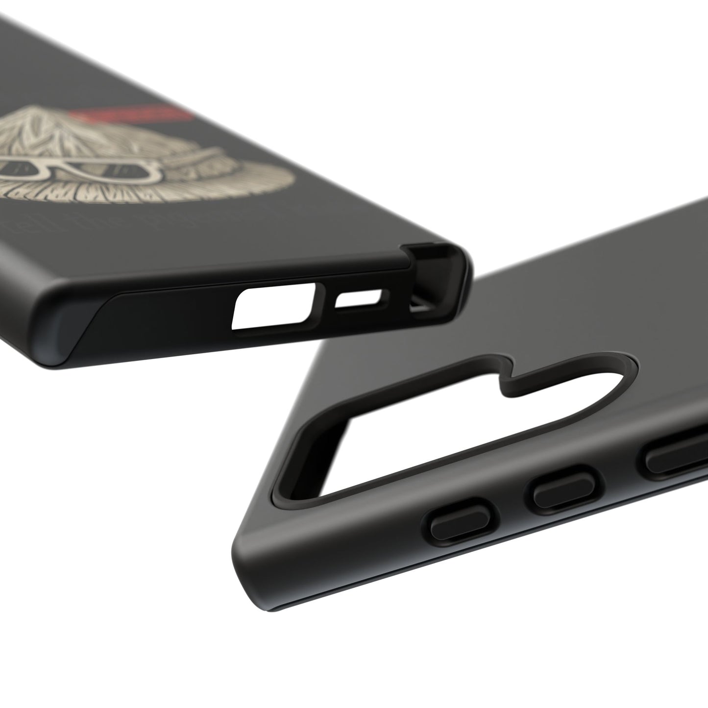 Conspiracy Tin-Foil Hat Phone Case — If I Vanish, Tell the Pigeons I Knew (Confidential)