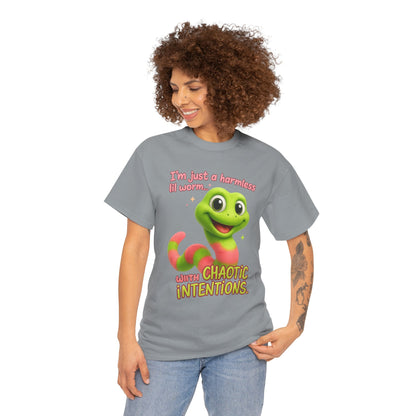 Chaotic Intentions – Cute Gummy Worm T-Shirt
