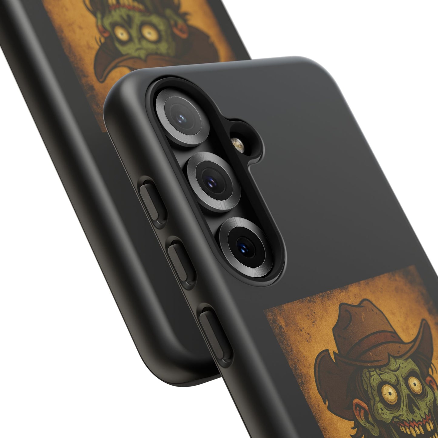 Zombie Cowboy Phone Case — "Ain't No Grave Gonna Hold This Yeehaw" Protective iPhone Cover