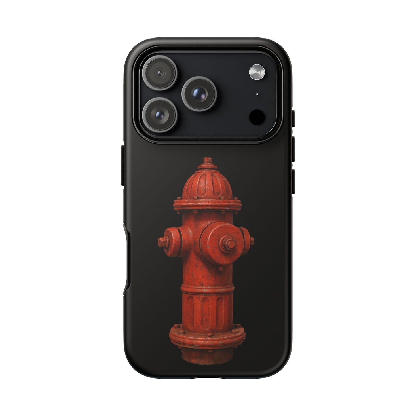 Red Fire Hydrant Phone Case — Tough Protective iPhone Cover