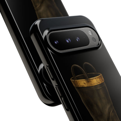 Vintage Fire Boot Phone Case — Rugged Protective iPhone Cover