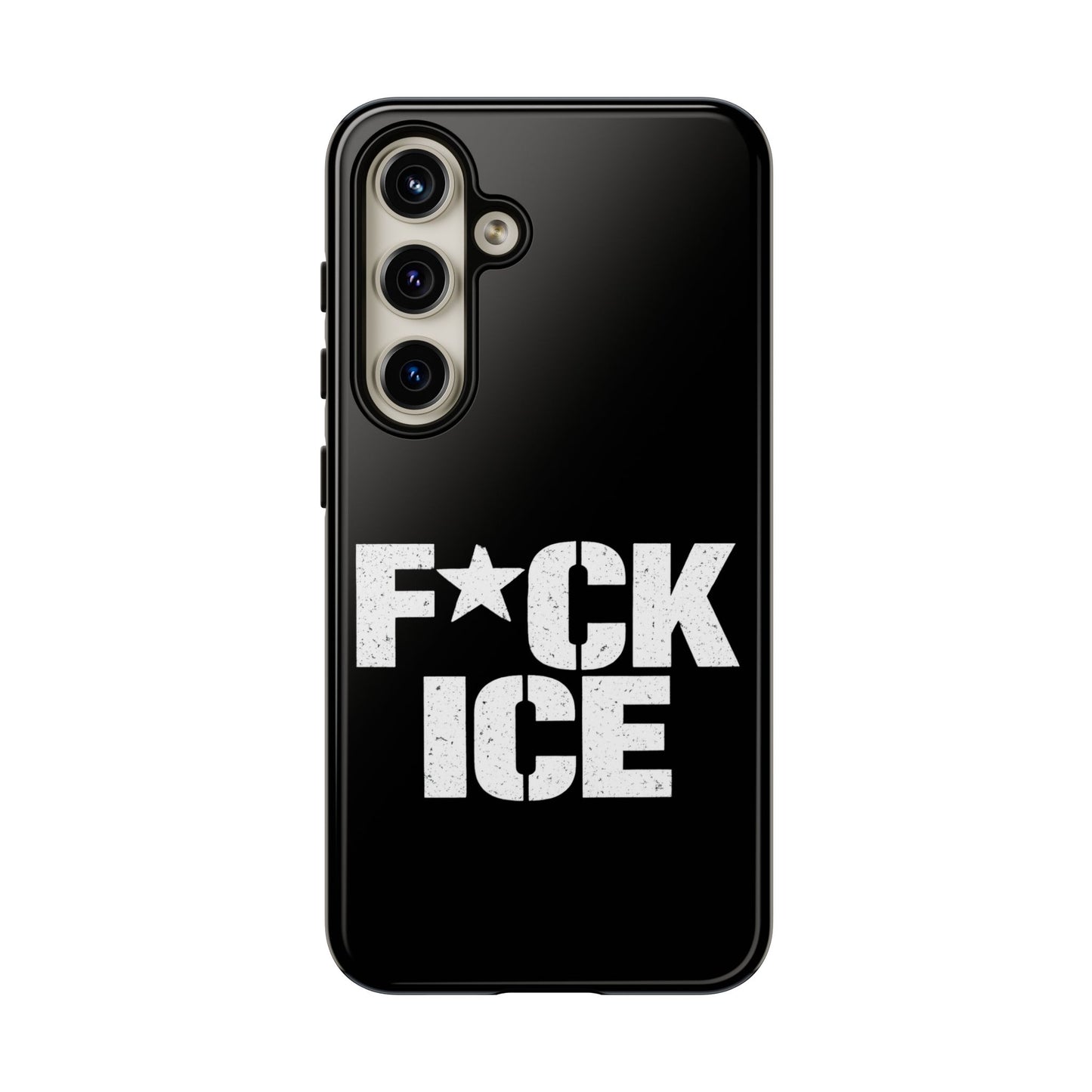 Phone Case — “F*CK ICE” Bold Protest Protective Cover