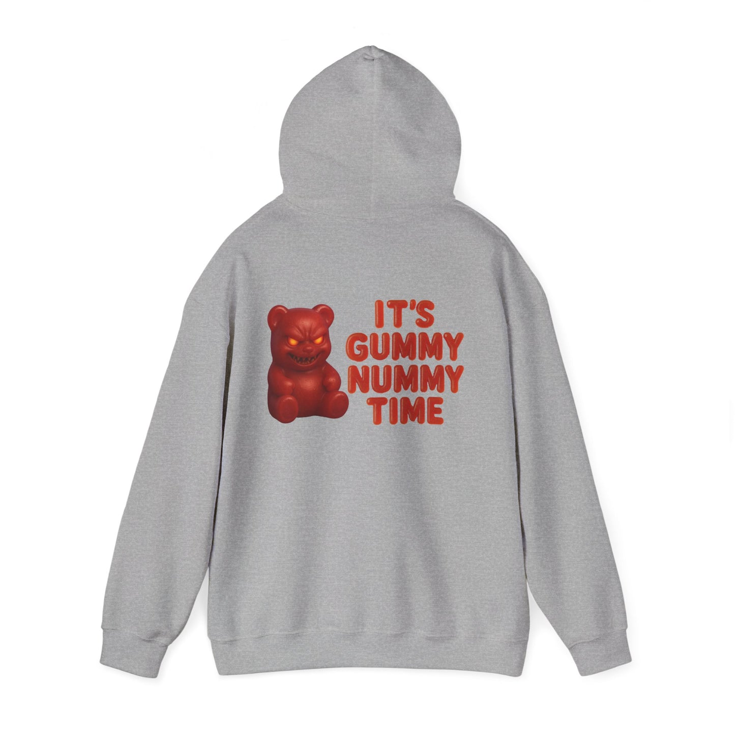 Hoodie - "It's Gummy Nummy Time" Gummy Bear Graphic Pullover