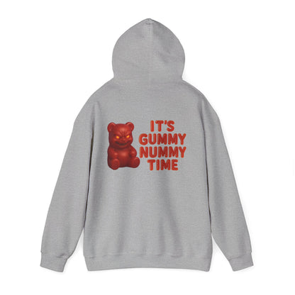 Hoodie - "It's Gummy Nummy Time" Gummy Bear Graphic Pullover