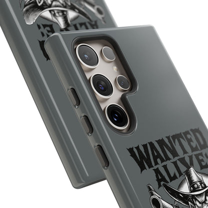 Phone Case — "Wanted Alive!" Cowboy Chewin' Tobacco Graphic