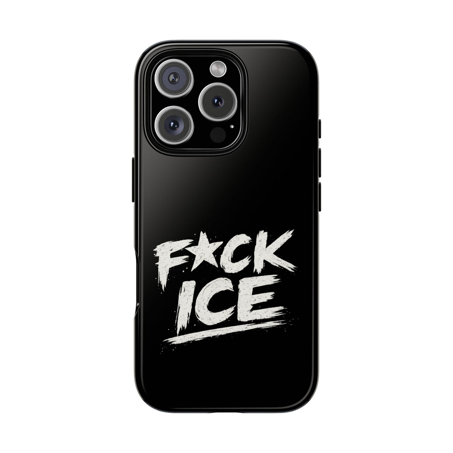 Phone Case — “F*ck Ice” Bold Protest Graphic Protective Case