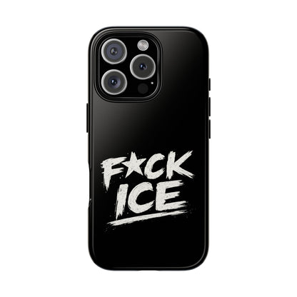 Phone Case — “F*ck Ice” Bold Protest Graphic Protective Case