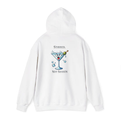 Not Shaken Martini Hoodie – Cute Cocktail Graphic Hooded Sweatshirt