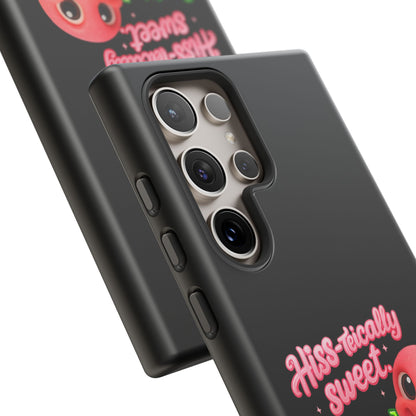 Phone Case — "Hiss-tically Sweet, Dangerously Cute" Worm Design