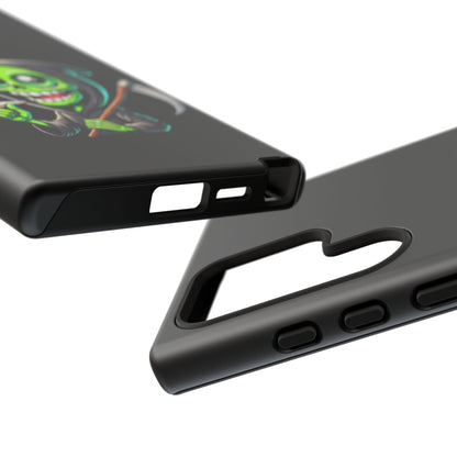 Grinning Green Reaper Phone Case