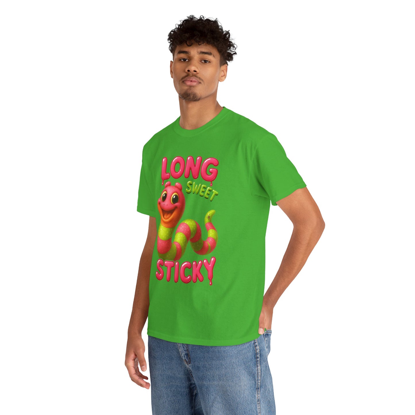 Long. Sweet. Sticky. – Gummy Worm Tee