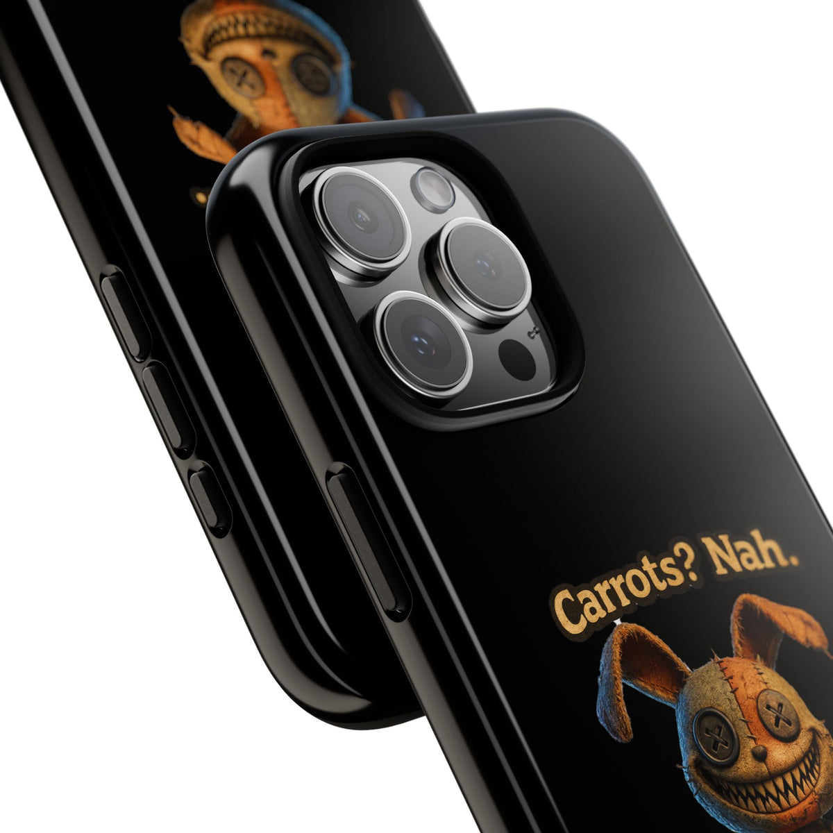 Phone Case — Creepy Bunny "Carrots? Nah. I crave screams." Horror iPhone Case