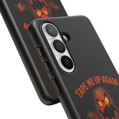 Phone Case - 'Tape Me Up Again and I'll Haunt Your Tree' Halloween Ghost Design
