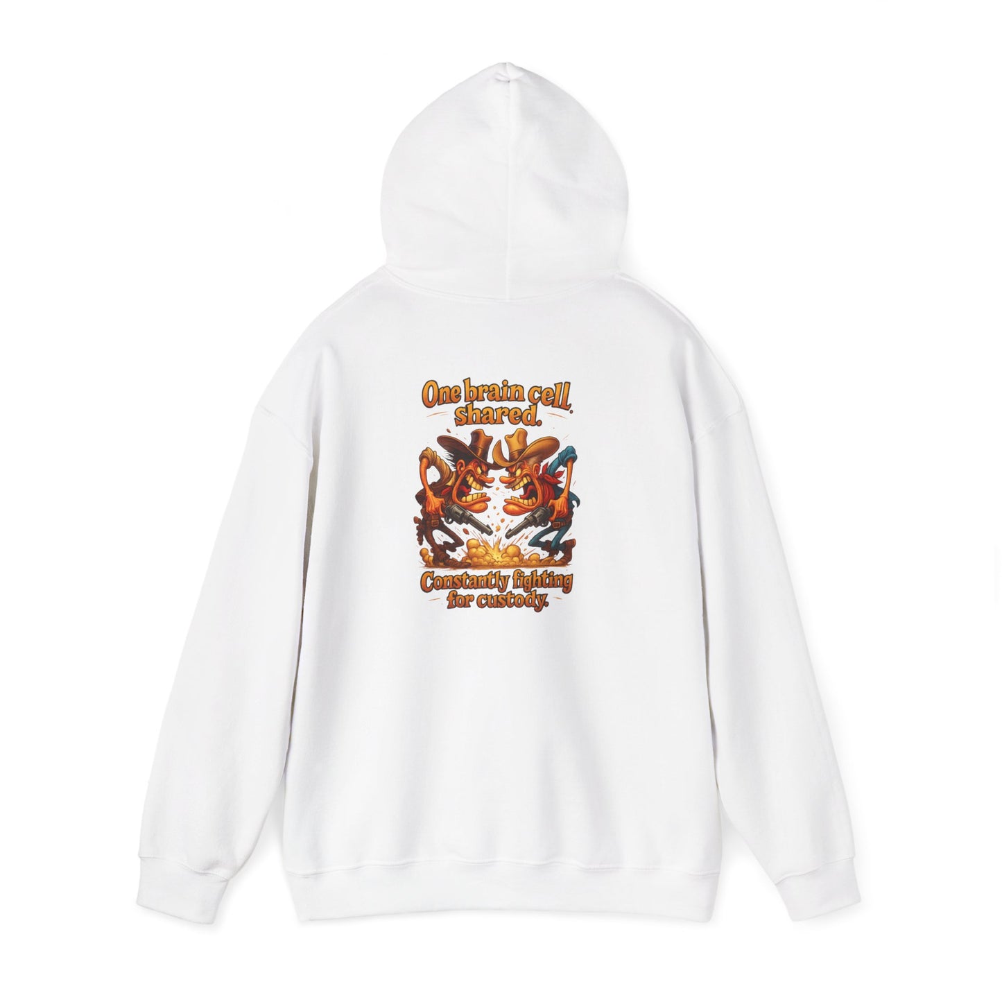 Vintage Crest Hoodie — Community Vibes Graphic Hooded Sweatshirt