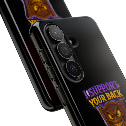 Phone Case — "I Support Your Back and Break Your Will" Funny Creepy Chair Design