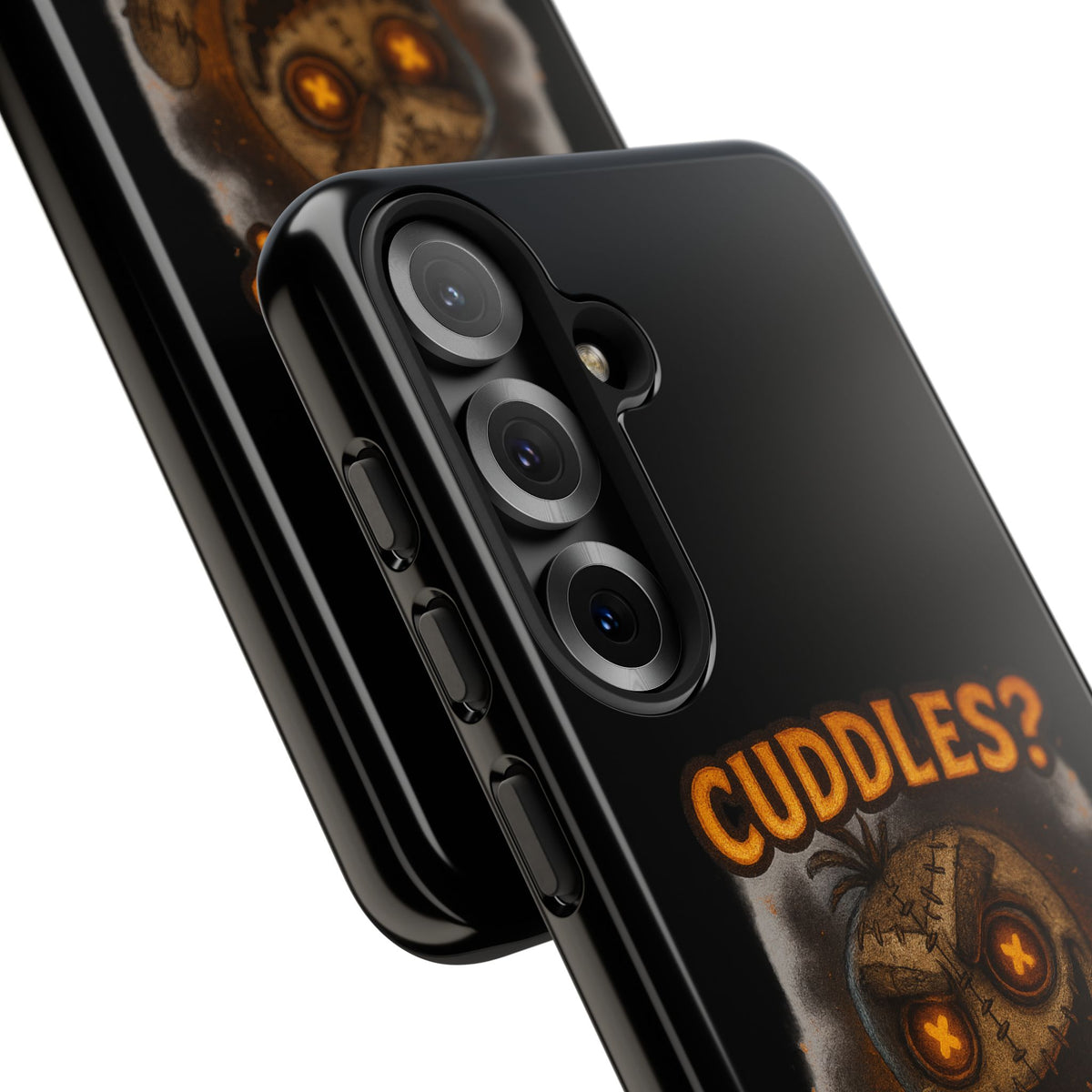 Phone Case — 'Cuddles? Curses.' Voodoo Doll Gothic Protective Case