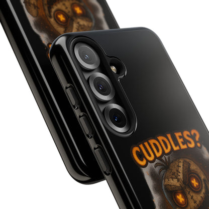 Phone Case — 'Cuddles? Curses.' Voodoo Doll Gothic Protective Case
