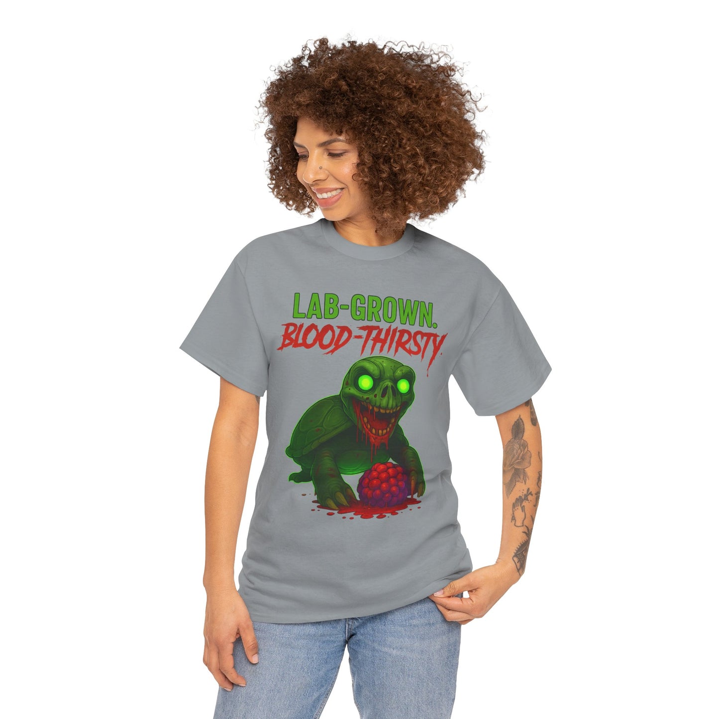 Lab-Grown. Blood-Thirsty. – Mutant Turtle Tee