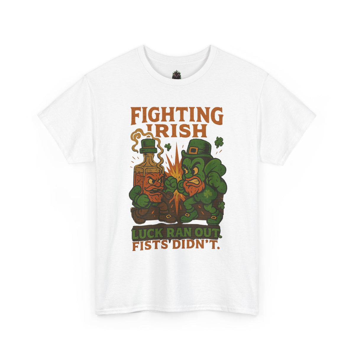Fighting Irish leprechaun brawl T-Shirt | St. Patrick's Day boxing design
