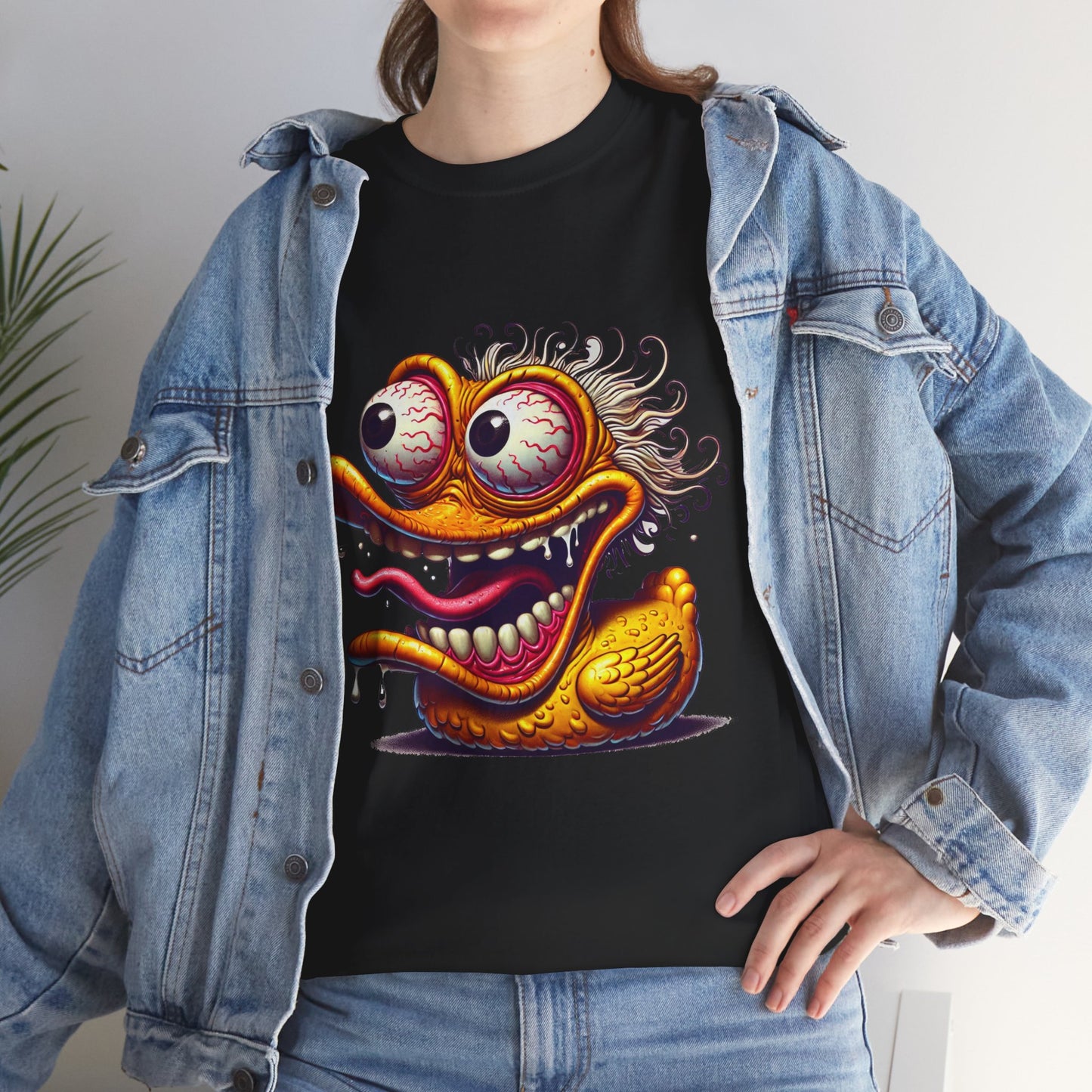"Deranged Duck" Crazy Cartoon T-Shirt