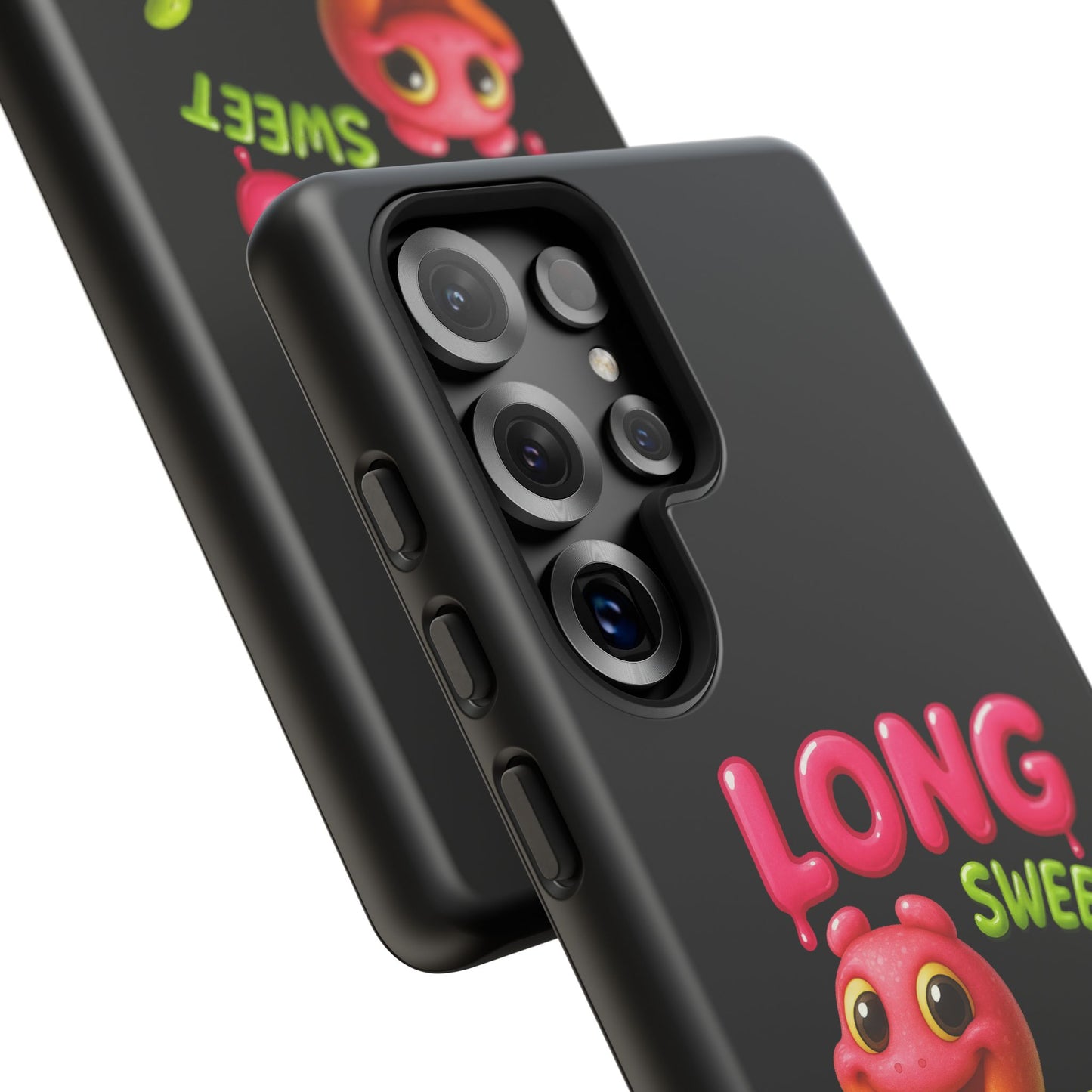 Phone Case — "Long Sweet Sticky" Cute Candy Snake Protective Case