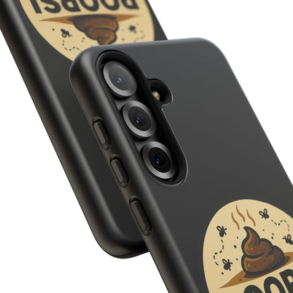 Phone Case — 'POOPSI' Funny Poop Logo Protective Cover