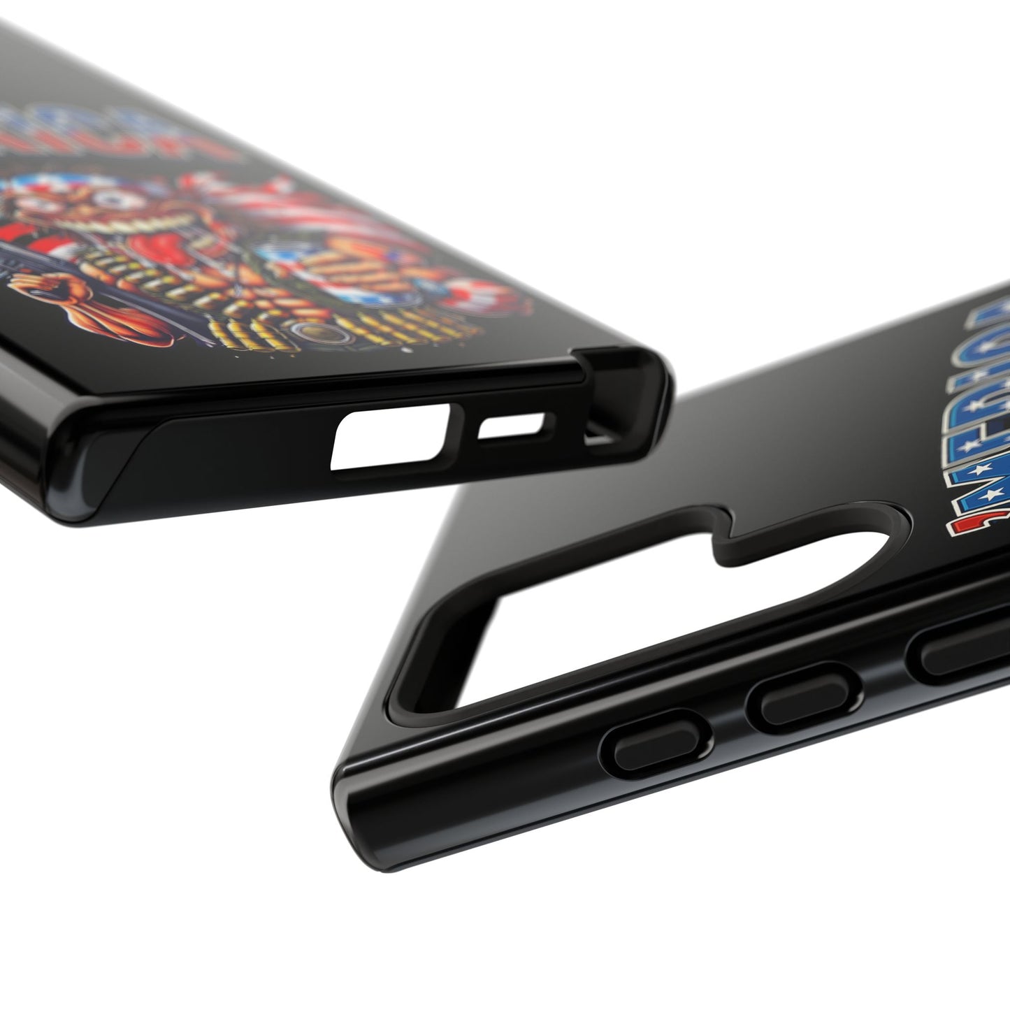 'MERICA Patriotic Phone Case — American Flag Madman Design